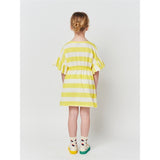 Bobo Choses Yellow Stripes Ruffle Dress 6