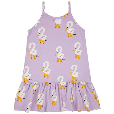 Bobo Choses Lavender Pelican All Over Dress