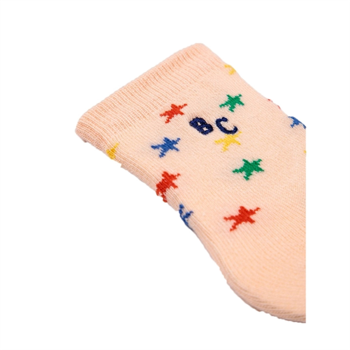 Bobo Choses Pink Multicolor Stars All Over Socks 2