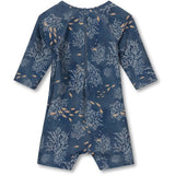 MINI A TURE Goldie Printed UV50+ Jumpsuit Deep Waters 2