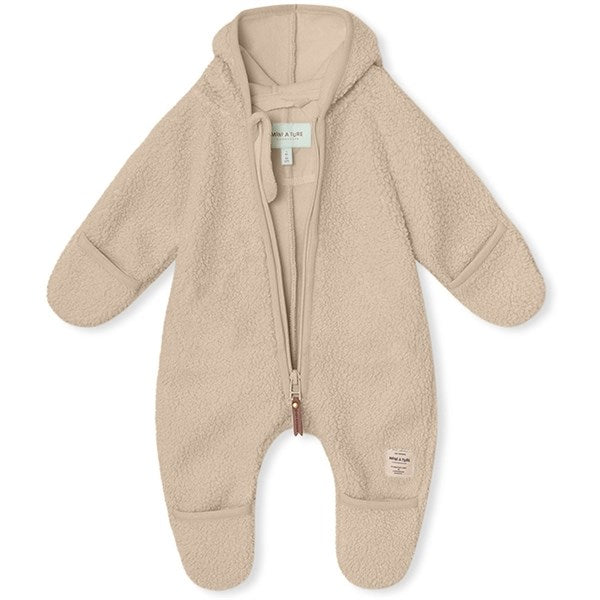 MINI A TURE ADEL Fleece Driving Suit Sesame 2