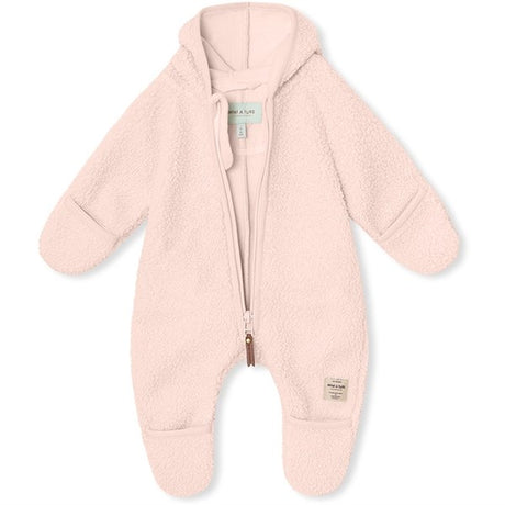 MINI A TURE ADEL Fleece Driving Suit Mauve Chalk 2