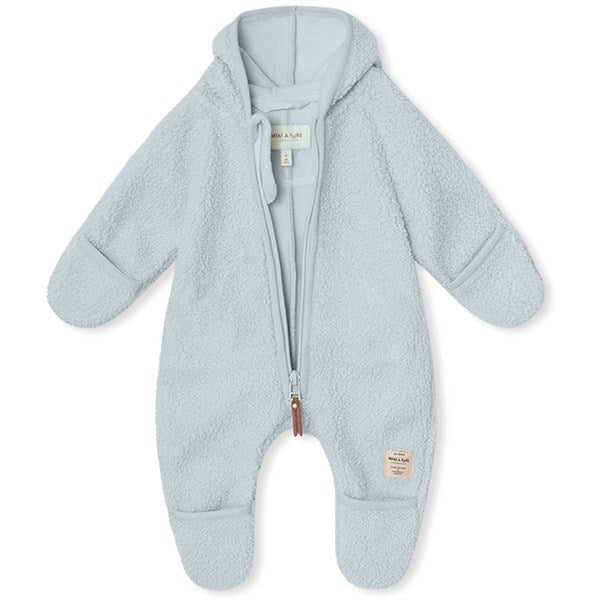 MINI A TURE ADEL Fleece Driving Suit Pearl Blue 2