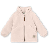 MINI A TURE LIFF Teddy Fleece Jacket Mauve Chalk