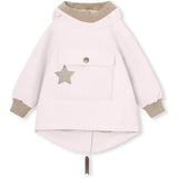 MINI A TURE BABYVITO Spring Anorak w/Fleece Lining Mauve Chalk