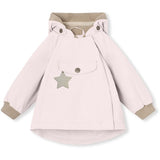 MINI A TURE WAI Spring Jacket w/Fleece Lining Mauve Chalk