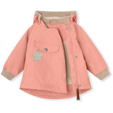 MINI A TURE WAI Spring Jacket w/Fleece Lining Rosette Rose 2