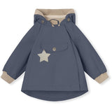 MINI A TURE WAI Spring Jacket w/Fleece Lining Ombre Blue