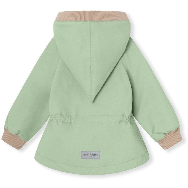 MINI A TURE WAI Spring Jacket w/Fleece Lining Dusty Light Green 3