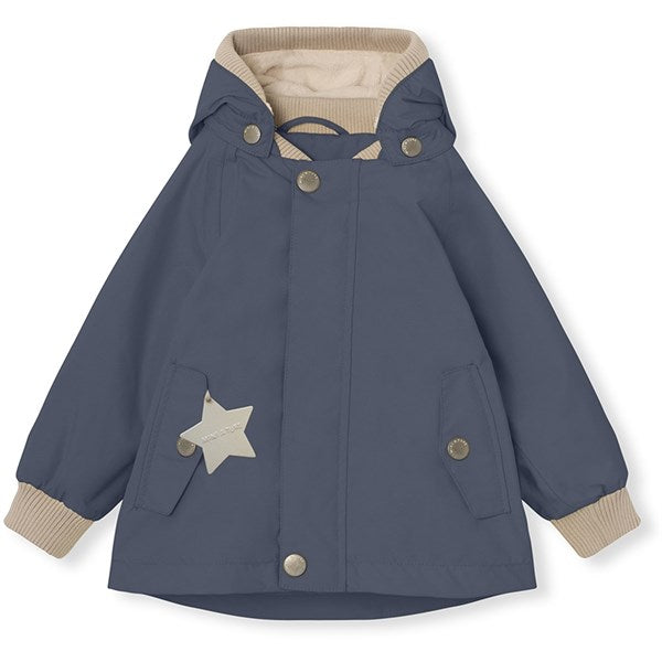 MINI A TURE WALLY Spring Jacket w/Fleece Lining Ombre Blue