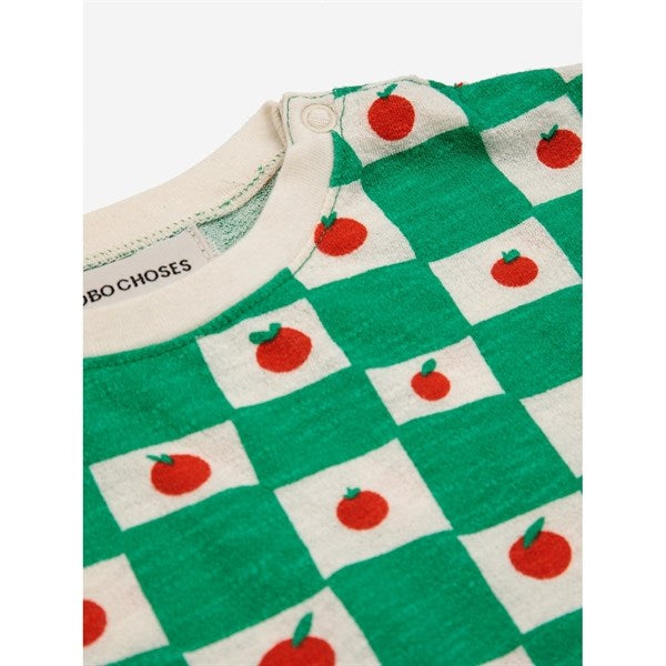 Bobo Choses Baby Tomato All Over T-Shirt Offwhite 2