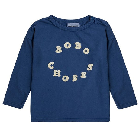 Bobo Choses Baby Bobo Choses Circle Blouse Navy Blue