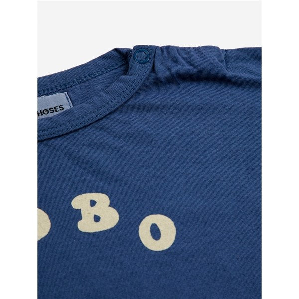 Bobo Choses Baby Bobo Choses Circle Blouse Navy Blue 2