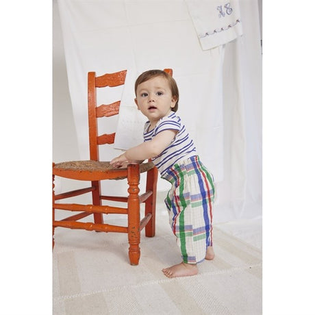 Bobo Choses Baby Madras Checks Woven Harem Baggy Pants Multicolor 2