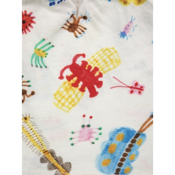 Bobo Choses Baby Funny Insects All Over Mini Shorts Offwhite 3