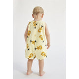 Bobo Choses Baby Acoustic Guitar All Over Woven Playsuit Sleeveless Light Yellow