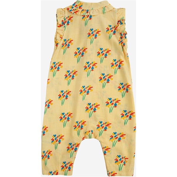 Bobo Choses Baby Fireworks All Over Woven Overall Sleeveless Light Yellow 2