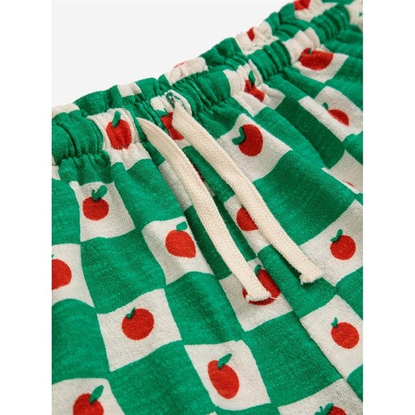 Bobo Choses Tomato All Over Ruffle Mini Shorts Offwhite 2