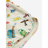 Bobo Choses Funny Insects All Over Running Shorts Offwhite 3