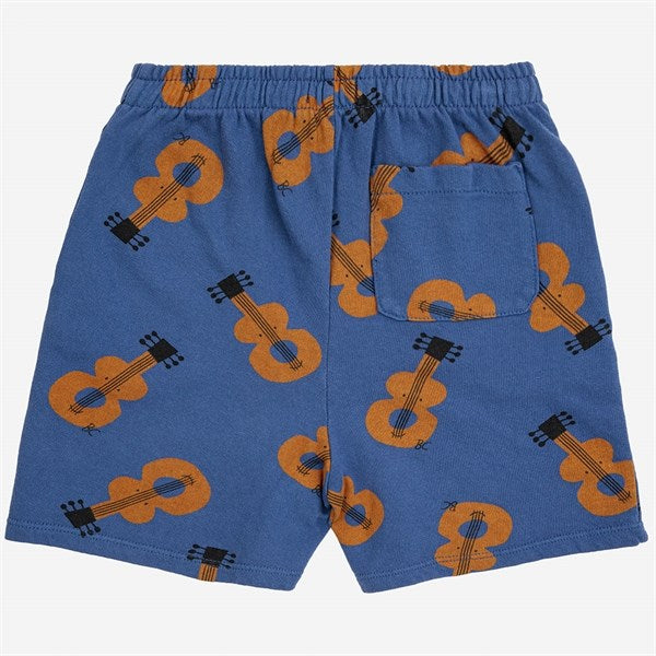 Bobo Choses Acoustic Guitar All Over Bermudashorts Navy Blue 6