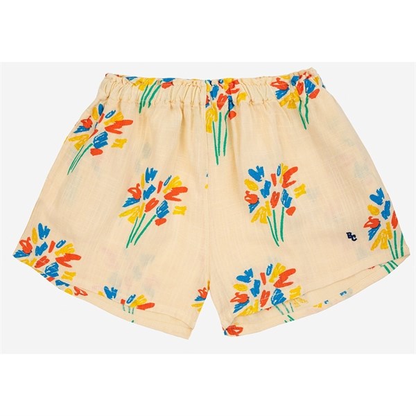 Bobo Choses Fireworks All Over Woven Shorts Light Yellow