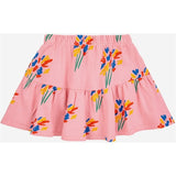 Bobo Choses Fireworks All Over Ruffle Skirt Mini Pink