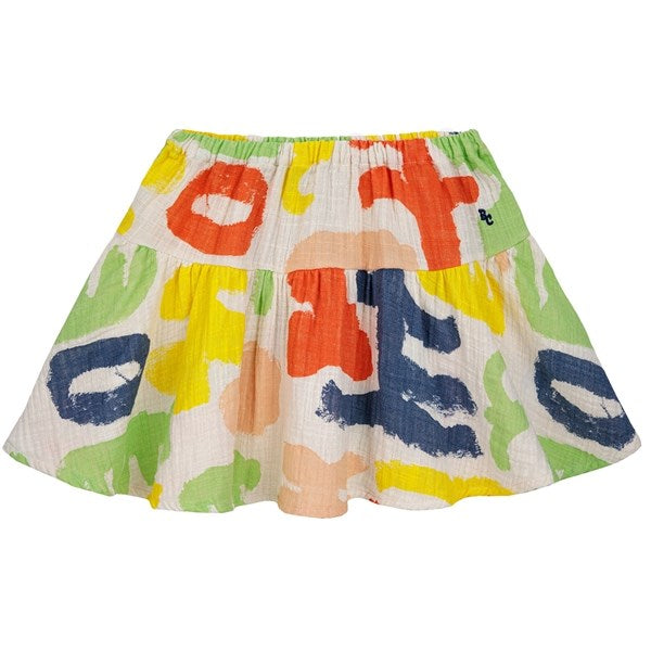 Bobo Choses Carnival All Over Woven Skirt Mini Offwhite