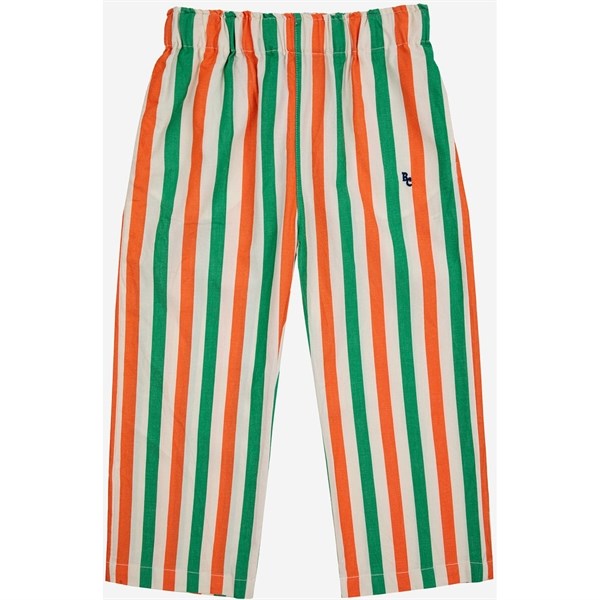 Bobo Choses Vertical Stripes Woven Pants Straight Fit Multicolor
