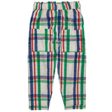 Bobo Choses Madras Checks Woven Pants Baggy Multicolor