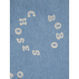 Bobo Choses Bobo Choses Circle All Over Denim Pants Light Blue 4