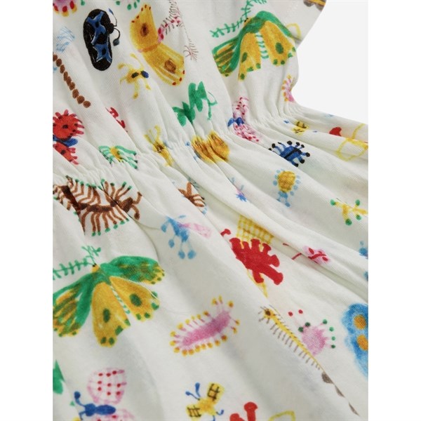 Bobo Choses Funny Insects All Over Dress Short Offwhite 2