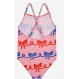 Bobo Choses Ribbon Bow All Over Swimsuit Fuchsia 2