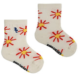 Bobo Choses Baby Sun All Over Short Socks Offwhite