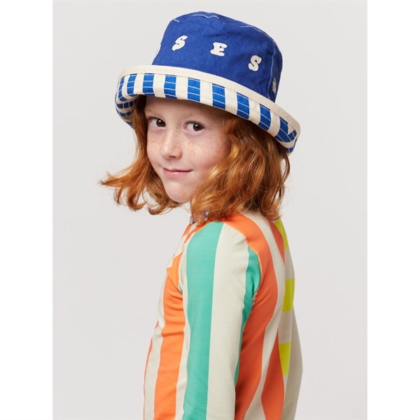 Bobo Choses Multicolor Stripes Reversible Hat Multicolor 2