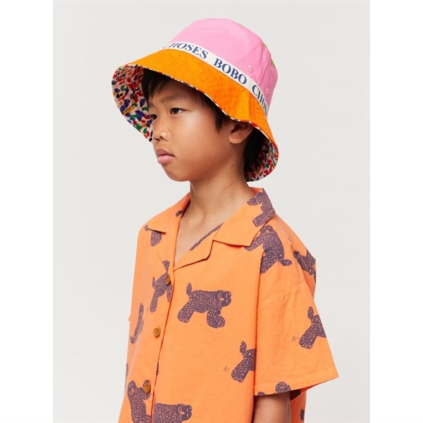 Bobo Choses Confetti All Over Reversible Hat Multicolor 3