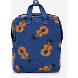 Bobo Choses Acoustic Guitar All Over School Bag Blue