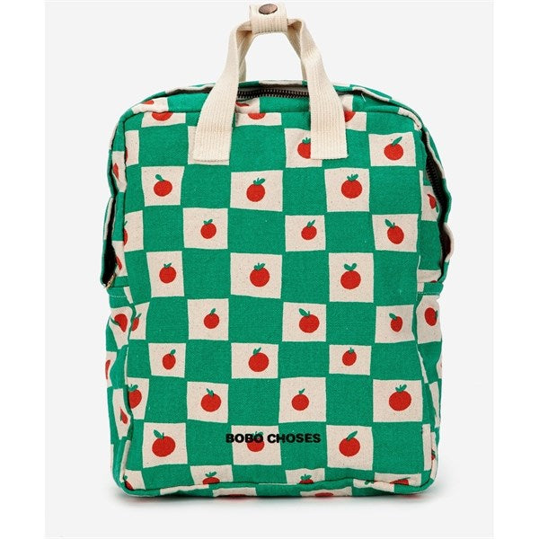 Bobo Choses Tomato All Over School Bag Offwhite