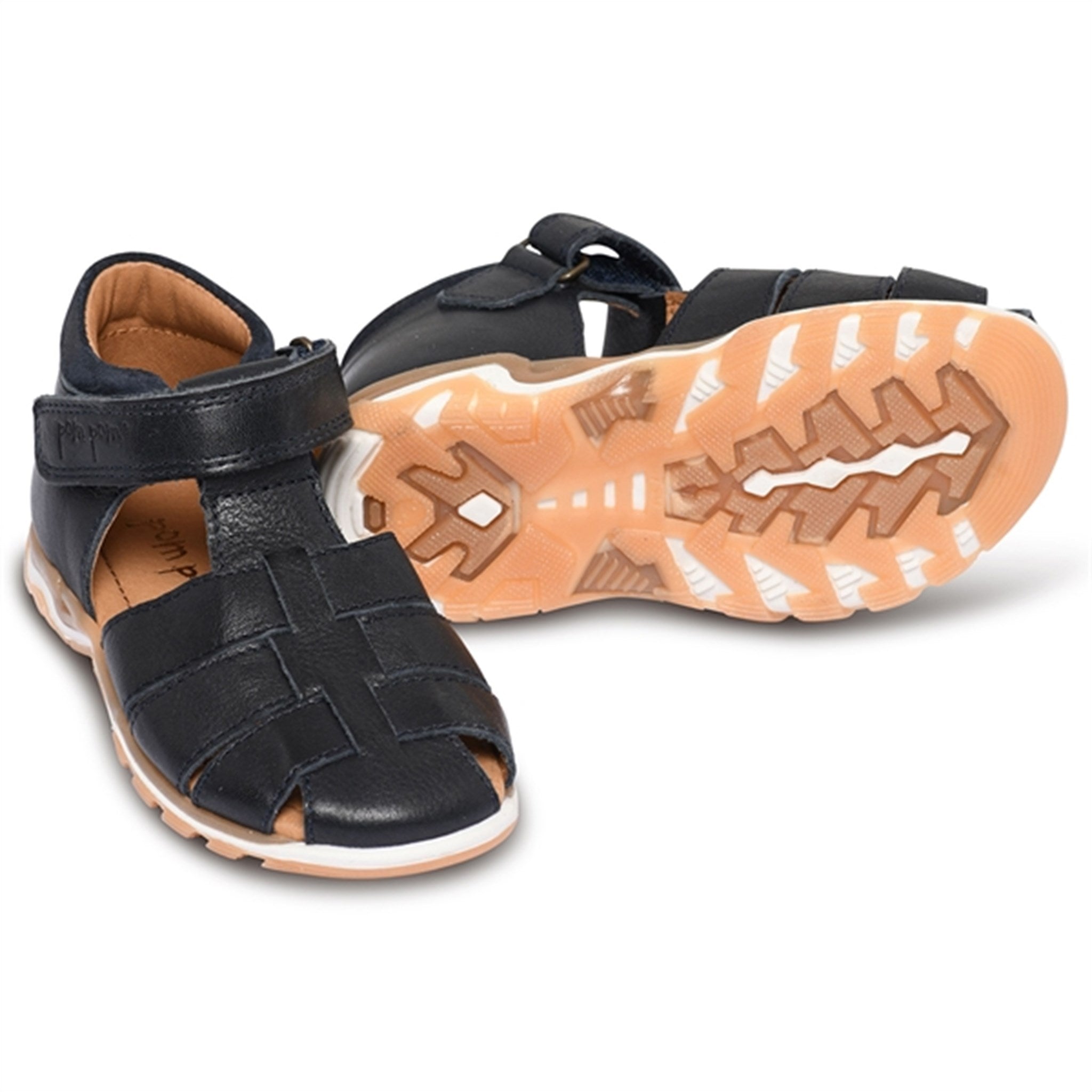 Pom Pom Sporty™ Velcro Sandal Navy