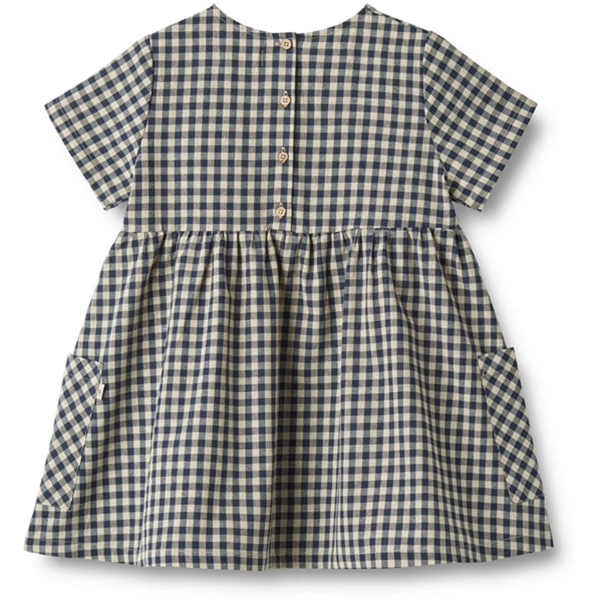 Wheat Blue Check Dress Ayse 2