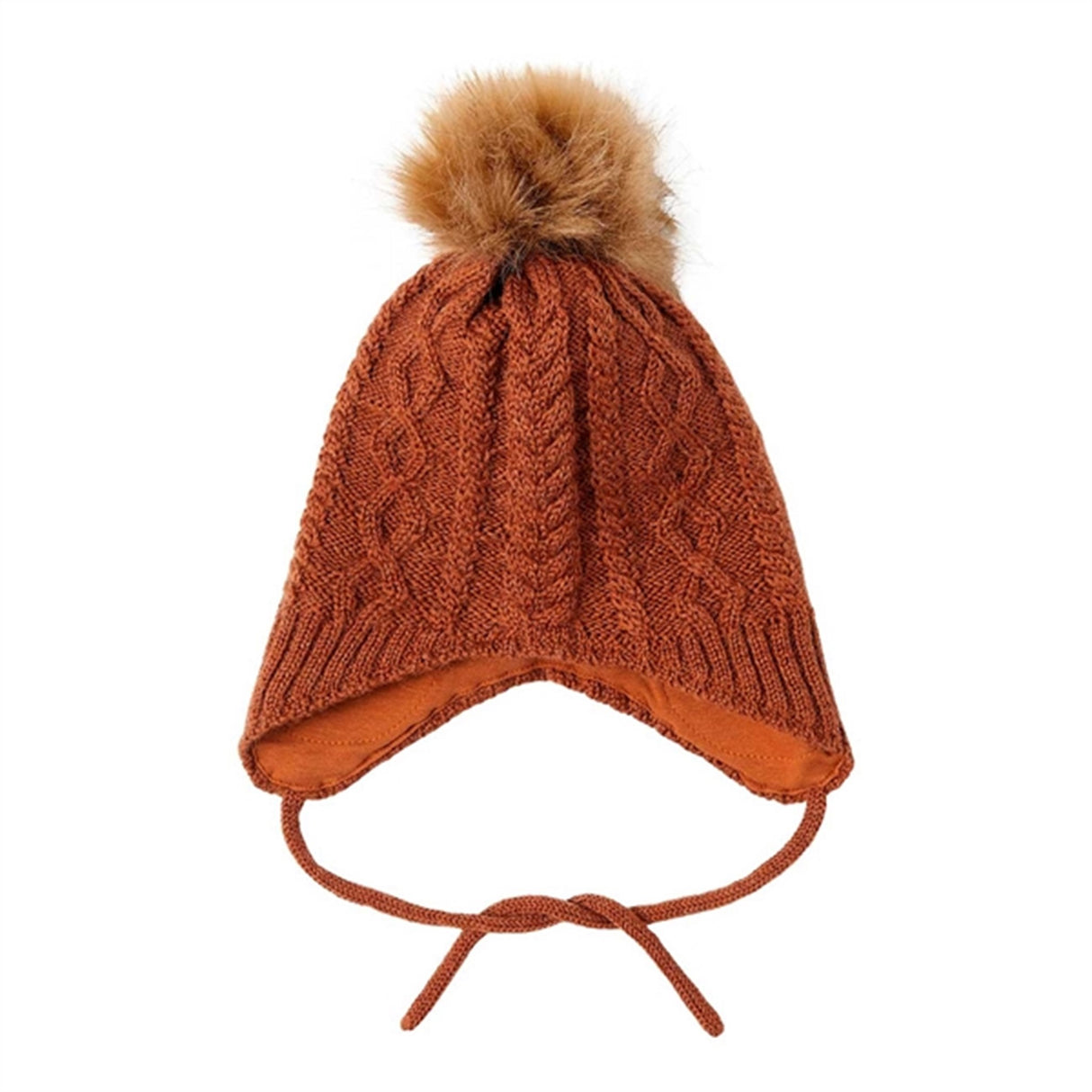 Name it Wool Mocha Bisque Wrilla Hat