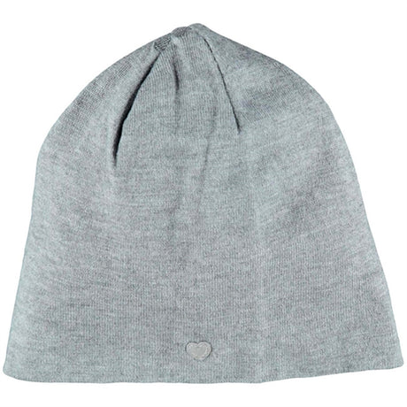 Name It Light Grey Melange Maxa Knit Beanie