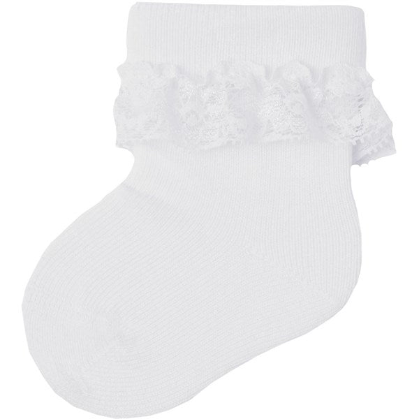 Name it Bright White Opagna Socks