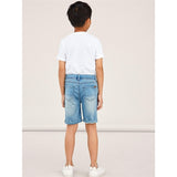 Name it Light Blue Denim Ryan Jogger Denim Shorts Noos