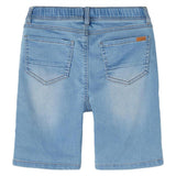 Name it Light Blue Denim Ryan Jogger Denim Shorts Noos