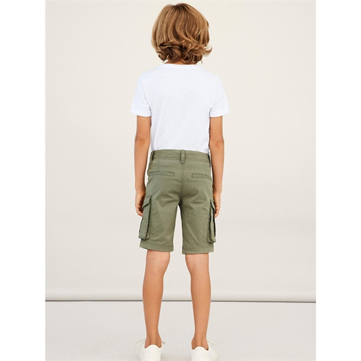 Name it Deep Lichen Green Ryan Twill Shorts Noos 3