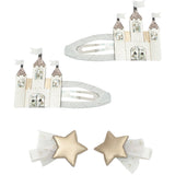 Mimi & Lula 4 Hairpins Castle And Star Fairytale