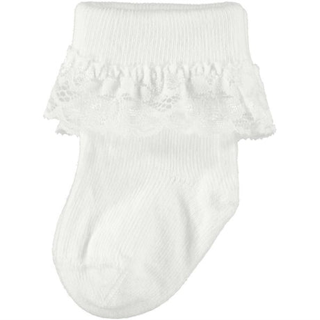 Name it Bright White Opagna Socks