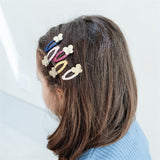 Mimi & Lula 4 Hairpins Bonnie Butterfly Winter Ivy