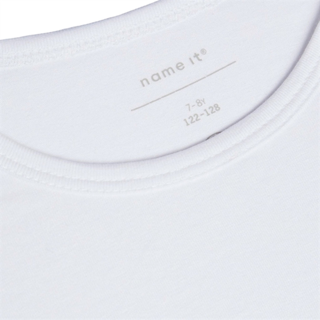 Name it Bright White Slim T-Shirt 2-pack Noos 3