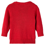 Name it Jester Red Rulle Knit Sweater